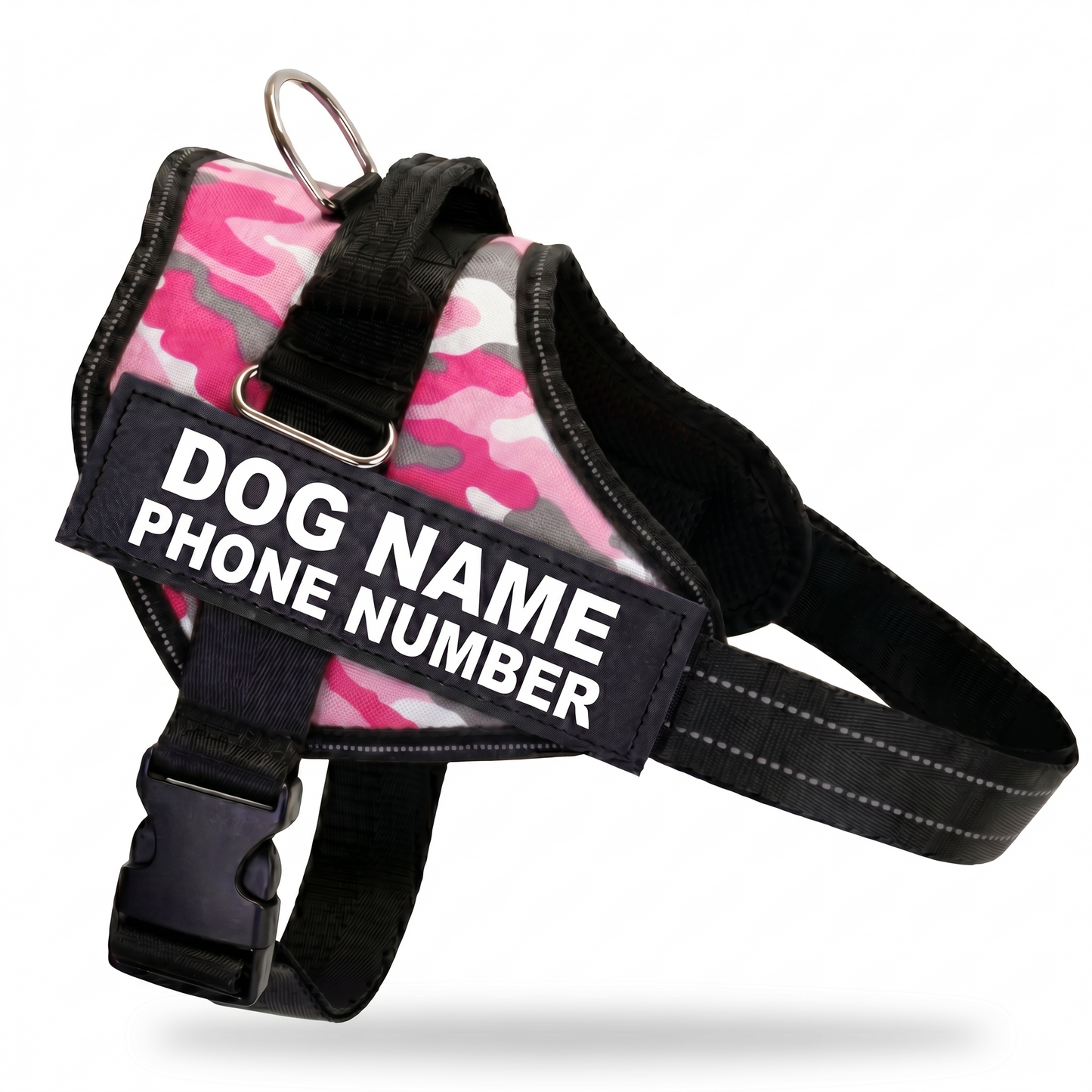 Adjustable Reflective Dog Chest Strap with Leash